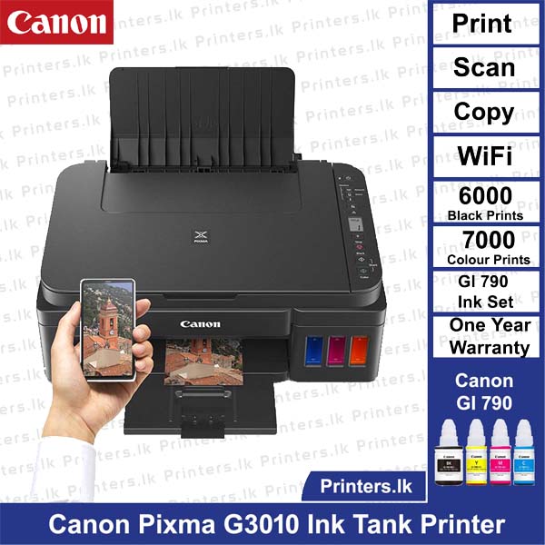 Canon G3010 Ink Tank Printer