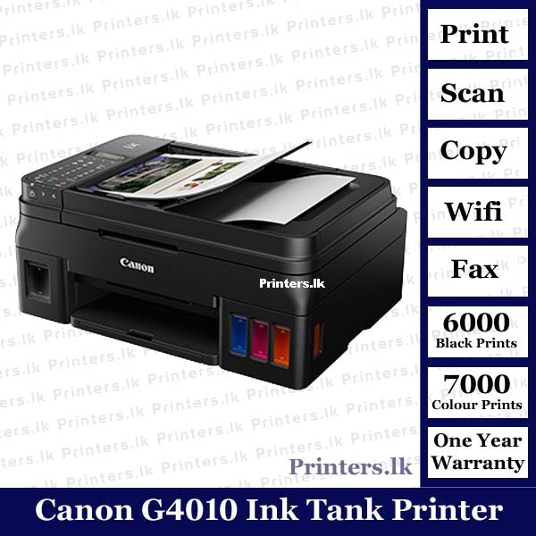 Canon G4010 Ink Tank Printer