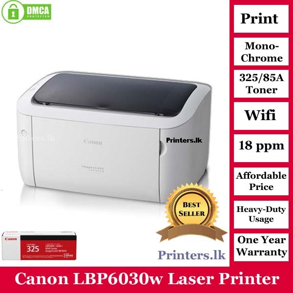 Canon LBP6030w Laser Printer