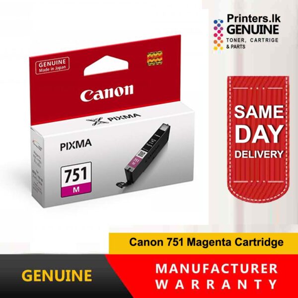 Canon CLI 751 Magenta Ink Cartridge