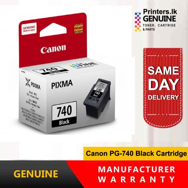 Canon Pg 740 Black Cartridge