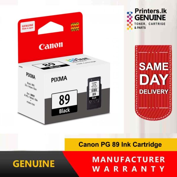 Canon PG 89 Ink Cartridge