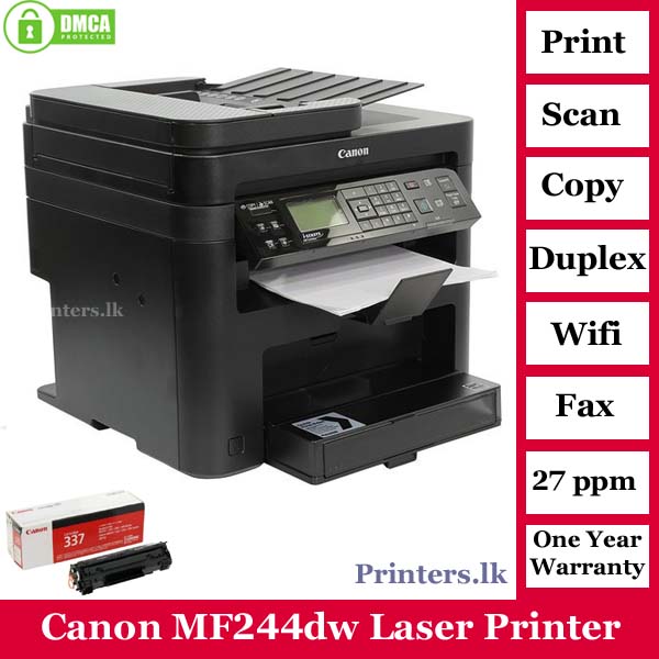 Canon MF244dw Laser Printer