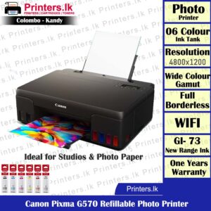 Canon Pixma G570 Refillable Photo Printer