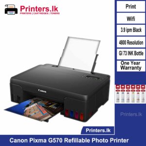 Canon Pixma G570 Refillable Photo Printer