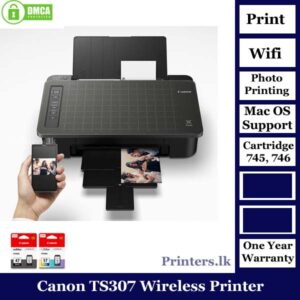 Canon PIXMA TS307 Wireless Printer