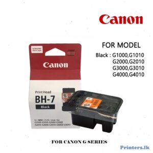 Original Canon G Series Print Head Black