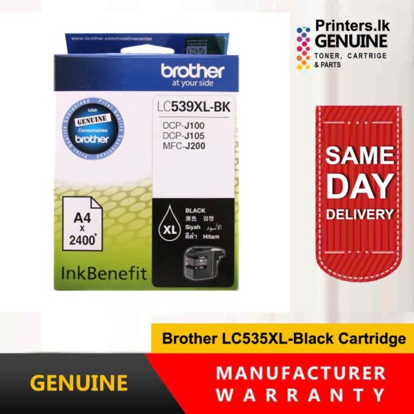 Brother LC535XL-Black Cartridge