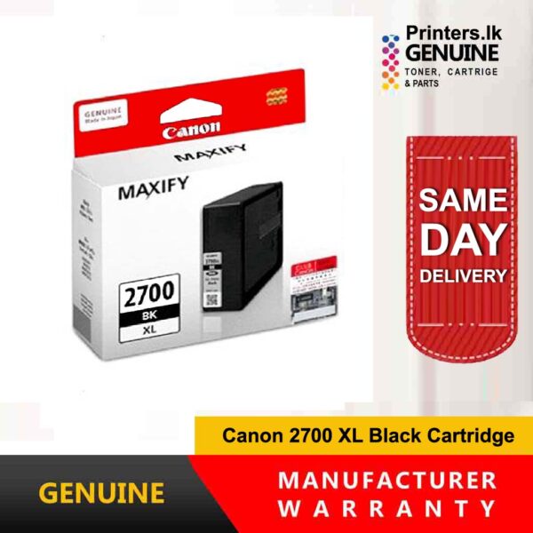 Canon PGI 2700xl Black Ink Cartridge