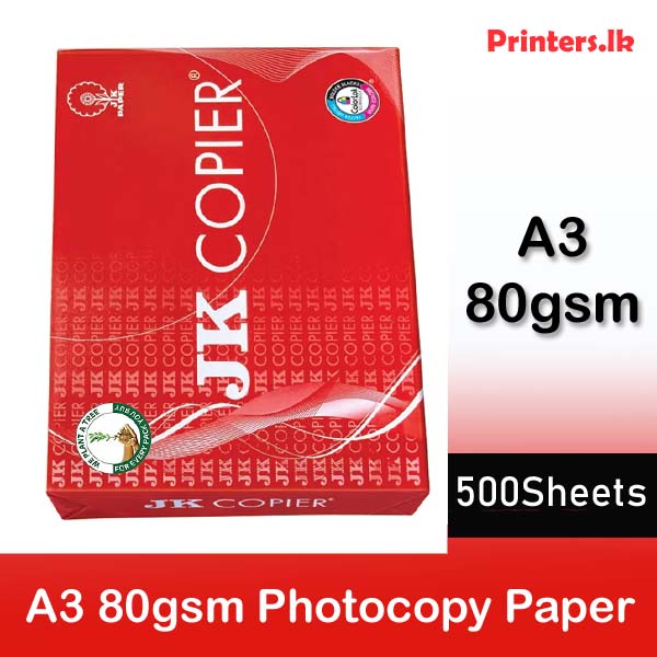 JK Copier Photocopy Paper A3 80gsm