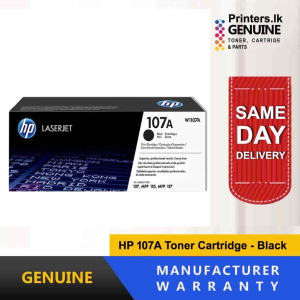 HP 107A Toner LaserJet Cartridge W1107A