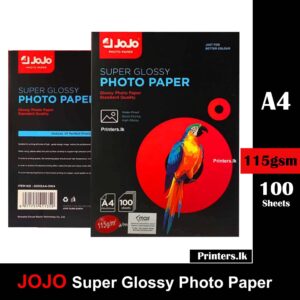Jojo Super Glossy A4 Photo Paper 115gsm