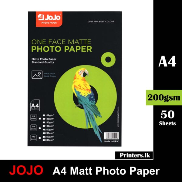 Jojo Photo Paper Super Glossy 200 gsm