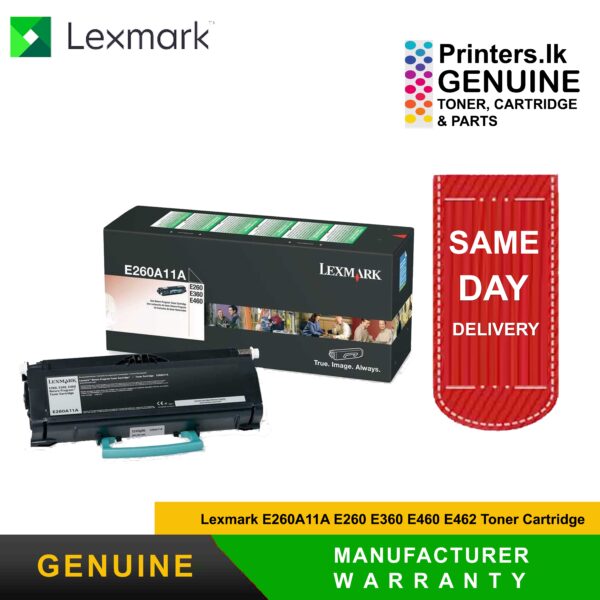 Lexmark E260A11A E260 E360 E460 E462 Toner Cartridge