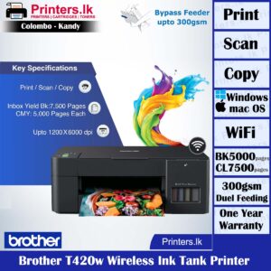 Brother DCP-T420W Ink Tank Printer