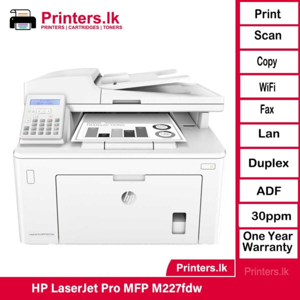 HP LaserJet Pro MFP M227fdw
