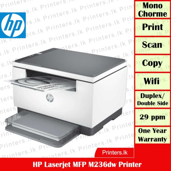 HP Laserjet MFP M236dw Printer