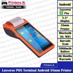 Loyverse POS Terminal Android 58mm Thermal Printer 3G WIFI