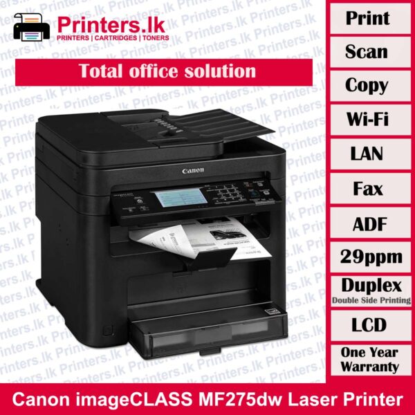 Canon imageCLASS MF275dw Laser Printer