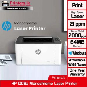 HP 1008a Monochrome Laser Printer