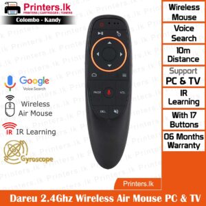 Dareu 2.4Ghz Wireless Air Mouse Remote Control PC & TV