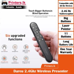 Dareu 2.4Ghz Wireless Presenter with Laser Pointer