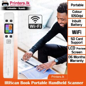 IRIScan Book Portable Handheld WiFi Scanner