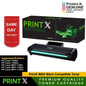 PrintX HP W1660A Black 166A Compatible Toner