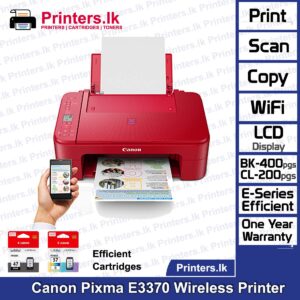 Canon Pixma E3370 Wireless Printer