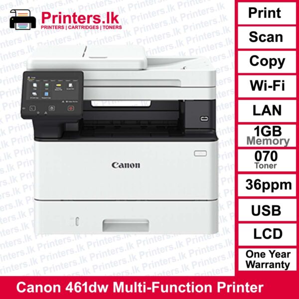 Canon imageCLASS MF461dw Multi-Function Laser Printer