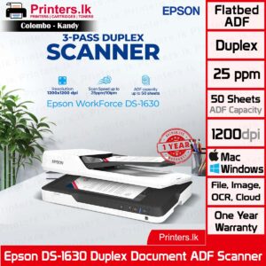 Epson DS-1630 Duplex Color Document ADF Scanner