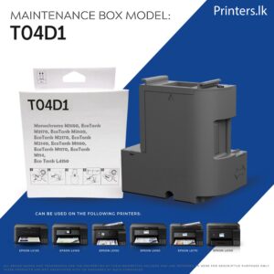 T04D1 Ink Maintenance Box for Epson L6460, L6490, L6190, L11050, L14150