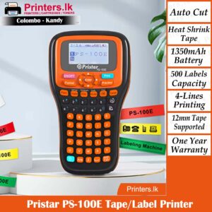 Pristar PS-100E Tape/Label Printer Machine