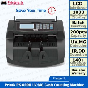 PrintX PX-6200 UV/MG Cash Counting Machine