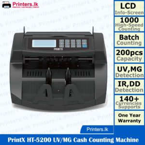 PrintX HT-5200 UV/MG Cash Counting Machine