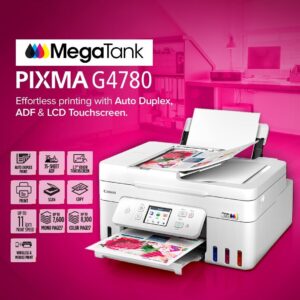 Canon PIXMA G4780 All-in-One Wireless Ink Tank Printer