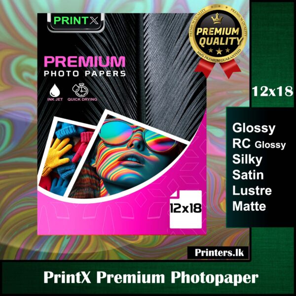 Printx 12x18 Photopapers RC Glossy/ Silky/ Satin/ Lustre 260gsm