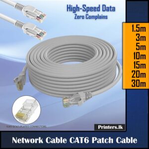 CAT6 Network Patch Cable 1.5m/3m/5m/10m/15m/20m/30m