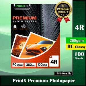 Printx 4R Photopapers Glossy/ RC/ Silky/ Satin/ Lustre 260gsm - RC Glossy