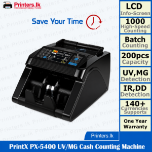 PrintX PX-5400 UV/MG Cash Counting Machine