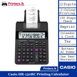 Casio HR-150RC Printing Calculator