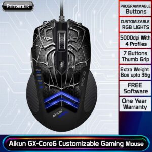 Aikun GX-Core6 Customizable 7 Button Gaming Mouse
