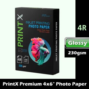 PrintX Premium 4R 4x6" Photo Paper 230gsm