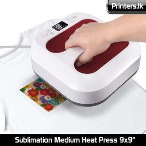 Sublimation Medium Heat Press 9x9"