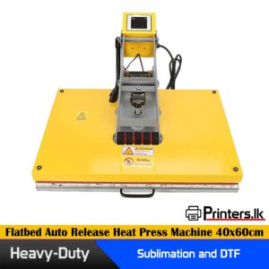 Flatbed Auto Release Heat Press Machine Large 40x60cm for Sublimation/ DTF
