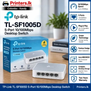 TP Link TL SF1005D 5-Port 10/100Mbps Network Switch