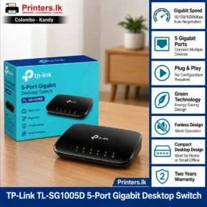 TP Link TL SG1005D 5-Port 10/100Mbps Network Switch
