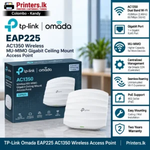 TP Link Omada EAP225 AC1350 WiFi Access Point