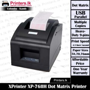 XPrinter XP-76IIH Dot Matrix Printer